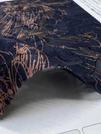 KKP4193-D304-63 Voan Chiffon Cắt Kiểu Jacquard[Vải] Uni Textile Ảnh phụ