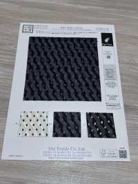 KKP4193-D305-41 Voan Chiffon Cắt Kiểu Jacquard[Vải] Uni Textile Ảnh phụ