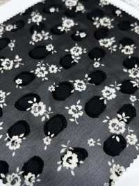 KKP4193-D119-50 Voan Chiffon Cắt Kiểu Jacquard[Vải] Uni Textile Ảnh phụ