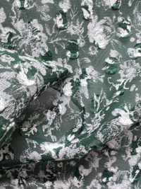 KKP4193-D41-98 Voan Chiffon Cắt Kiểu Jacquard[Vải] Uni Textile Ảnh phụ