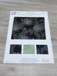 KKP4193-D100-93 Voan Chiffon Cắt Kiểu Jacquard[Vải] Uni Textile Ảnh phụ