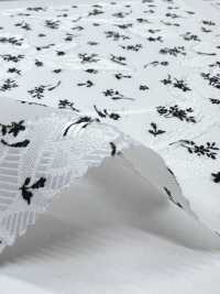 KKP4193-D100-97 Voan Chiffon Cắt Kiểu Jacquard[Vải] Uni Textile Ảnh phụ