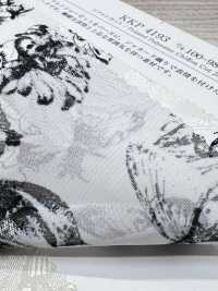 KKP4193-D100-98 Voan Chiffon Cắt Kiểu Jacquard[Vải] Uni Textile Ảnh phụ