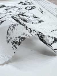 KKP4193-D100-98 Voan Chiffon Cắt Kiểu Jacquard[Vải] Uni Textile Ảnh phụ