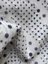 KKP4193-D312-62 Voan Chiffon Cắt Kiểu Jacquard[Vải] Uni Textile Ảnh phụ