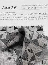 14426 Vải Jacquard Chỉ Cordot Organics® 60 SUNWELL Ảnh phụ