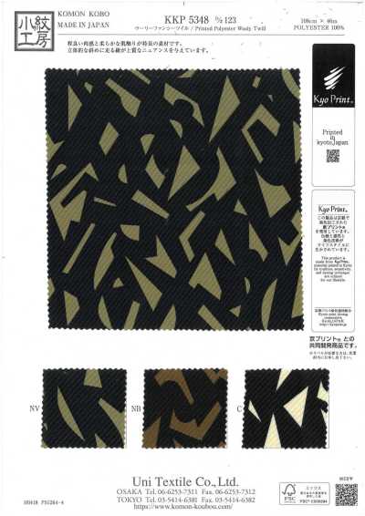 KKP5348-D123 Twill Woolly Sang Trọng
