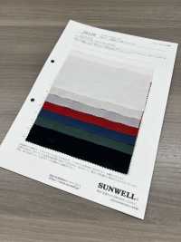 28119 80 Chỉ Vải Cotton Lawn Bi In Họa Tiết Co Rút Muối Bãi Cỏ SUNWELL Ảnh phụ