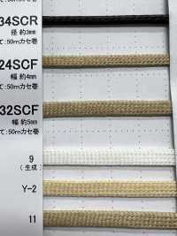 32SCF Dây Bọc Silicon 5mm[Ruy Băng, Băng, Dây] Cordon Ảnh phụ