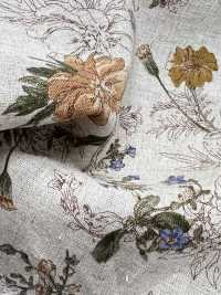 7026-1710-4 Vải Mộc CL, Họa Tiết Thực Vật. Hokkoh Ảnh phụ