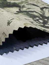 7026-1730-1 Vải Mộc Sợi Gai Pha Lanh Với Họa Tiết Hoa Lớn. Hokkoh Ảnh phụ