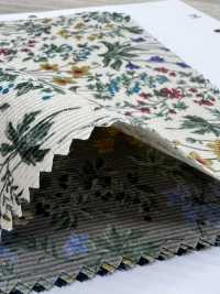 4026-1755-1 Hoa Nhỏ Corduroy Kẻ 21W[Vải] Hokkoh Ảnh phụ