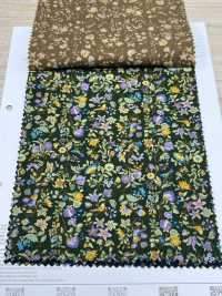 4026-1755-2 21W Vải Nhung Kẻ Họa Corduroy Và Chim Hokkoh Ảnh phụ