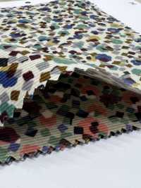 4026-1755-3 21W Vải Corduroy, Họa Tiết Hình Học, Hoa Văn Hokkoh Ảnh phụ