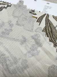 4026-1755-5 21W Corduroy Kẻ Thêu Họa Tiết Hoa[Vải] Hokkoh Ảnh phụ