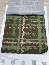 7026-1810-2 RC Satin Big Geometric[Vải] Hokkoh Ảnh phụ