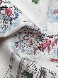8026-1560-3 30 Vải Viyella Angel Soft Nordic Landscape Pattern Hokkoh Ảnh phụ