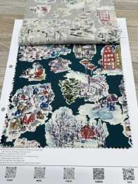 8026-1560-3 30 Vải Viyella Angel Soft Nordic Landscape Pattern Hokkoh Ảnh phụ