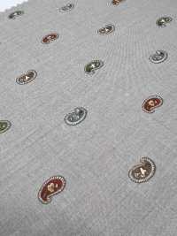 7026-1615-1 60 Vải Cotton Lawn 9088 Mini Paisley Hokkoh Ảnh phụ