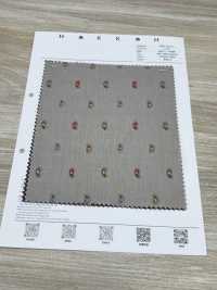 7026-1615-1 60 Vải Cotton Lawn 9088 Mini Paisley Hokkoh Ảnh phụ