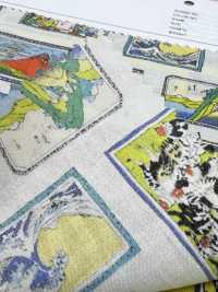 1026-1620-3 60 Ukiyo-e được đóng Khung Vải Cotton Lawn Hokkoh Ảnh phụ