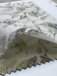 3026-1650-1 60 Vải Cotton Lawn Hoa Thêu Chỉ Trên Cỏ Hokkoh Ảnh phụ