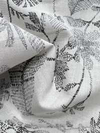 3026-1650-1 60 Vải Cotton Lawn Hoa Thêu Chỉ Trên Cỏ Hokkoh Ảnh phụ