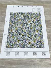 4026-1670-3 60 Vải Cotton Lawn Hoa Hình Học Cho Vay Hokkoh Ảnh phụ