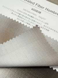 4SG038 C/Sợi Tái Chế Ombre Plaid[Vải] CHAMBRAY Ảnh phụ