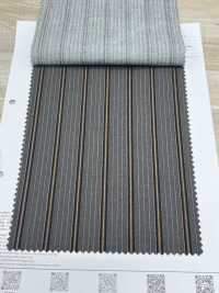 7026-1240-1 Kẻ Sọc Poplin Mật độ Cao[Vải] Hokkoh Ảnh phụ