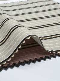 7026-1240-1 Kẻ Sọc Poplin Mật độ Cao[Vải] Hokkoh Ảnh phụ