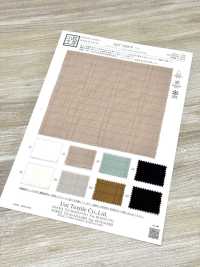 KKF3068-W-D1 Sara Vải Sọc Nhăn Kẻ Caro Uni Textile Ảnh phụ