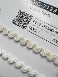 SIC-7123 Dây Tết Dây đăng Ten Cotton[Ruy Băng, Băng, Dây] SHINDO(SIC) Ảnh phụ