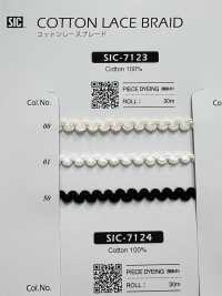 SIC-7123 Dây Tết Dây đăng Ten Cotton[Ruy Băng, Băng, Dây] SHINDO(SIC) Ảnh phụ