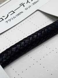 66SCR Dây Bọc Silicon, Dây Tròn Chữ V (Có Lõi) 6.0mm[Ruy Băng, Băng, Dây] Cordon Ảnh phụ