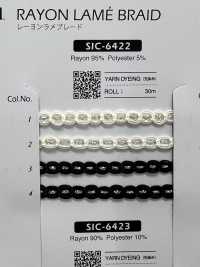 SIC-6422 Dây Tết Rayon Lame[Ruy Băng, Băng, Dây] SHINDO(SIC) Ảnh phụ