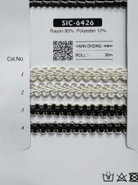 SIC-6426 Dây Tết Rayon Lame[Ruy Băng, Băng, Dây] SHINDO(SIC) Ảnh phụ