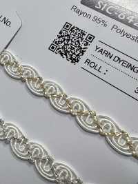 SIC-6424 Dây Tết Rayon Lame[Ruy Băng, Băng, Dây] SHINDO(SIC) Ảnh phụ