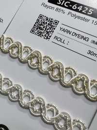 SIC-6425 Dây Tết Rayon Lame[Ruy Băng, Băng, Dây] SHINDO(SIC) Ảnh phụ