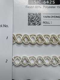 SIC-6425 Dây Tết Rayon Lame[Ruy Băng, Băng, Dây] SHINDO(SIC) Ảnh phụ