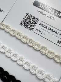 SIC-7124 Dây Tết Dây đăng Ten Cotton[Ruy Băng, Băng, Dây] SHINDO(SIC) Ảnh phụ