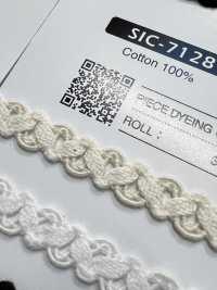 SIC-7128 Dây Tết Dây đăng Ten Cotton[Ruy Băng, Băng, Dây] SHINDO(SIC) Ảnh phụ