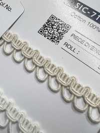 SIC-7127 Dây Tết Dây đăng Ten Cotton[Ruy Băng, Băng, Dây] SHINDO(SIC) Ảnh phụ