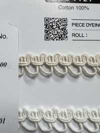 SIC-7127 Dây Tết Dây đăng Ten Cotton[Ruy Băng, Băng, Dây] SHINDO(SIC) Ảnh phụ