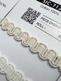 SIC-7129 Dây Tết Dây đăng Ten Cotton[Ruy Băng, Băng, Dây] SHINDO(SIC) Ảnh phụ