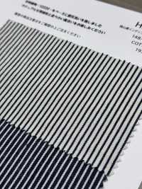 HK2220W Gỗ Hickory Nhuộm Sợi Chàm Sản Xuất Tại Okayama, Giặt Một Lần.[Vải] KOYAMA Ảnh phụ