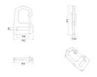HH046 [Mặt Thắt Lưng Và Móc] Ảnh phụ