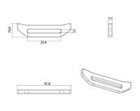HH124 Khóa Cài Altica Webbing Toggle Regular Wing[Mặt Thắt Lưng Và Móc] Ảnh phụ