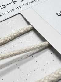 C2 Dây Từ Chất Liệu Tự Nhiên PHẦN 1: Sợi Bông 2: Dây Tròn Có Lõi 3.0mm[Ruy Băng, Băng, Dây] Cordon Ảnh phụ