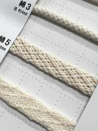 C5 Dây Chất Liệu Tự Nhiên PHẦN 1 Cotton 5 Dây Túi 8.0mm[Ruy Băng, Băng, Dây] Cordon Ảnh phụ